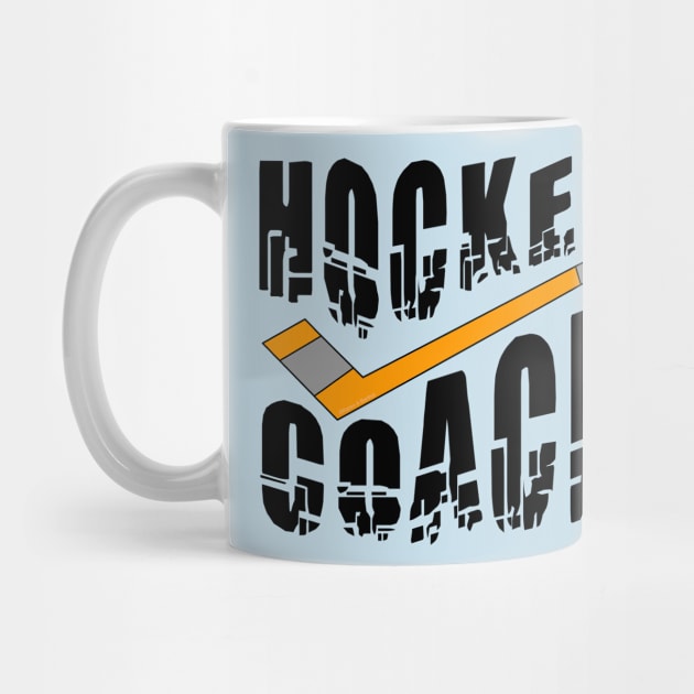 Hockey Coach Stick by Barthol Graphics